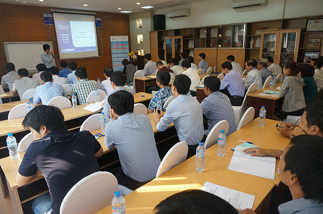 Hội thảo Tập huấn kỹ thuật máy TTLL VX-1700 cho các cán bộ kỹ thuật Hội thảo Tập huấn kỹ thuật máy TTLL VX-1700 cho các cán bộ kỹ thuật